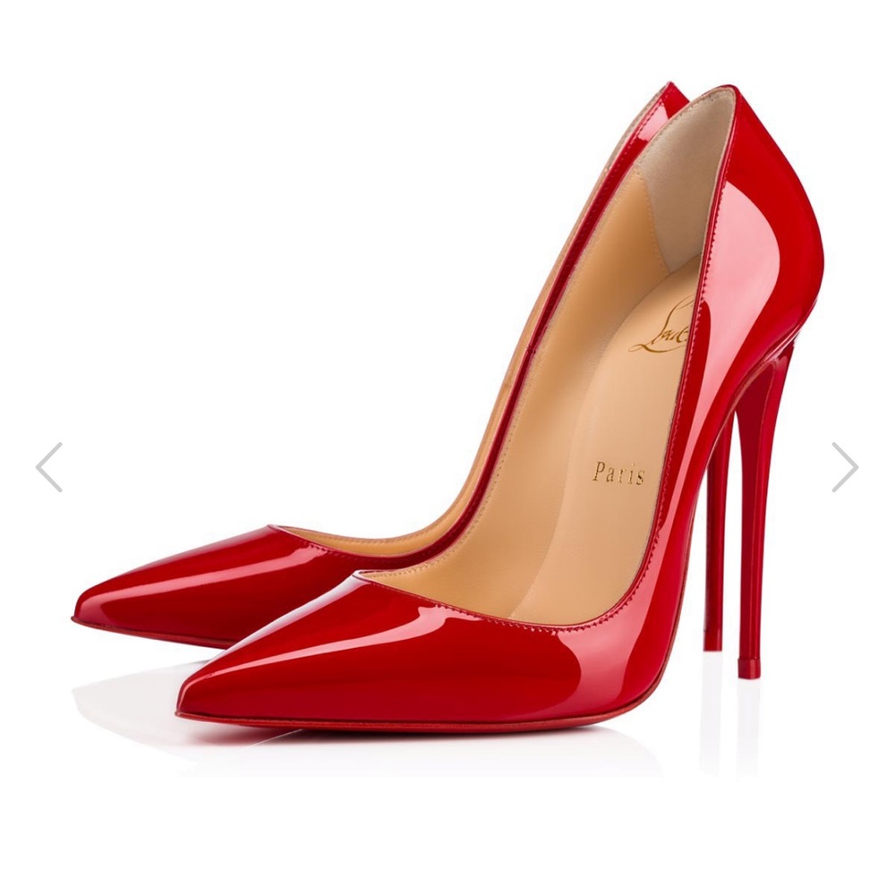 Christian louboutin So Kate red patent heels